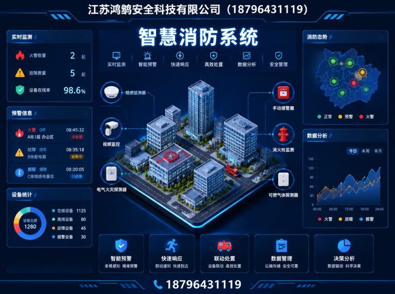 锦州消防通信指挥展示图